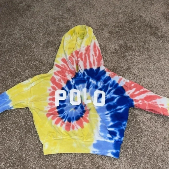 Polo Ralph Lauren Other - Polo Ralph Lauren Tie-Dye Hoodie Size 3T - BB